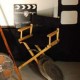 Chaise noire de réalisateur 90cm