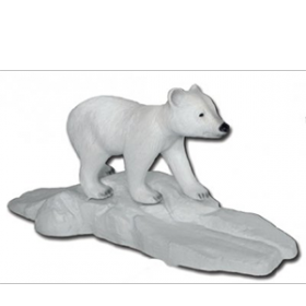 Bébé ours polaire 55cm