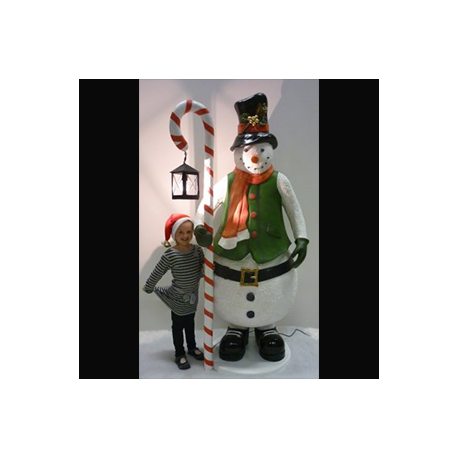 Bonhomme de neige lanterne 189cm