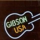 Néon guitare "Gibson USA" 84cm