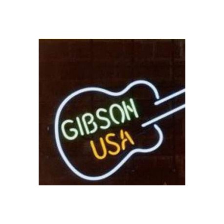 Néon guitare "Gibson USA" 84cm