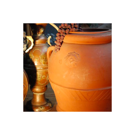 Vase, bol en terre cuite 60cm