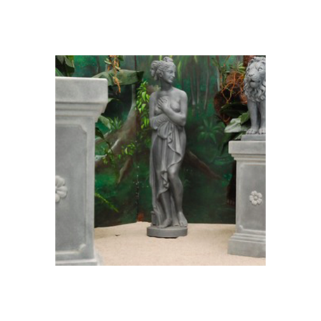 Statue grise de femme 165cm
