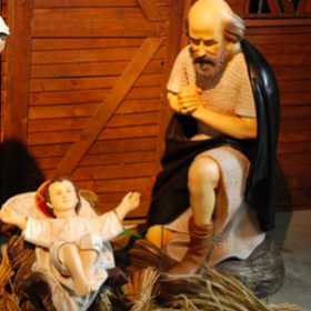 Joseph crèche de Noël 120cm