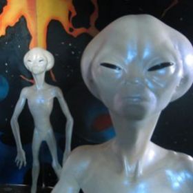 Alien, extraterrestre 129cm