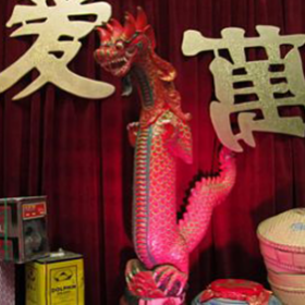 Statue dragon 160cm
