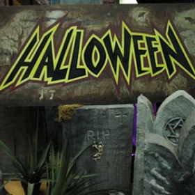 Panneau "Halloween" 41cm