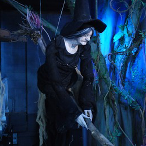 Sorciere Sur Balai Magique 1cm Libdeco Specialiste De La Decoration Evenementielle