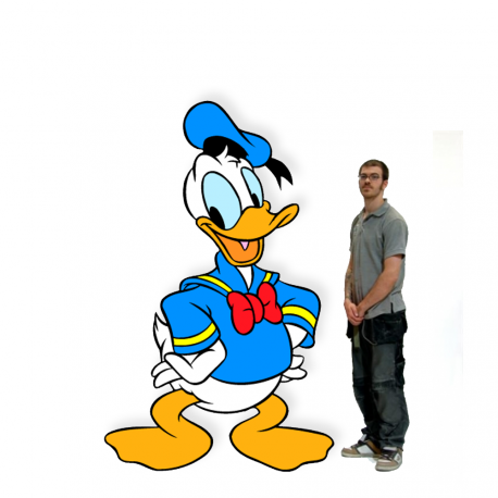 Décor géant Donald