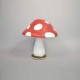 Champignon rouge et blanc 70cm