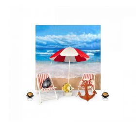 Pack de décoration Plage pour studio photo