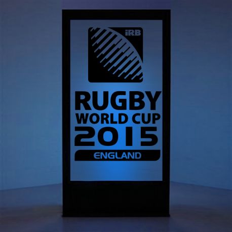 Panneau lumineux World cup rugby 2015
