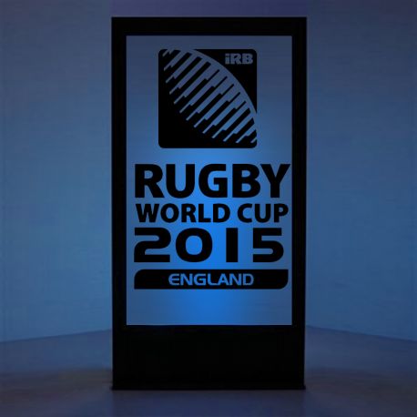 Panneau lumineux World cup rugby 2015