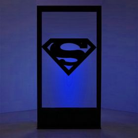 Panneau lumineux emblème Superman