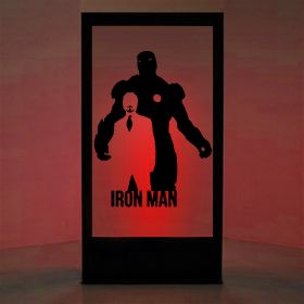 Panneau lumineux Iron Man