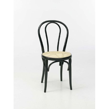 chaise bistrot noire