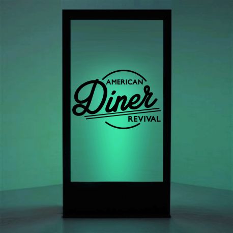 Panneau lumineux Diner 200cm - Libdeco