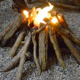 Feu de camp 55cm