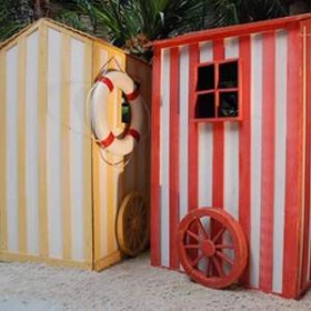 Cabine de plage 206cm