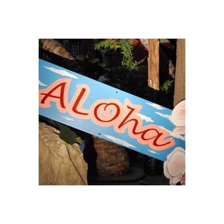 Panneau "Aloha" 84cm