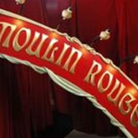 Pancarte "Moulin rouge" 240cm
