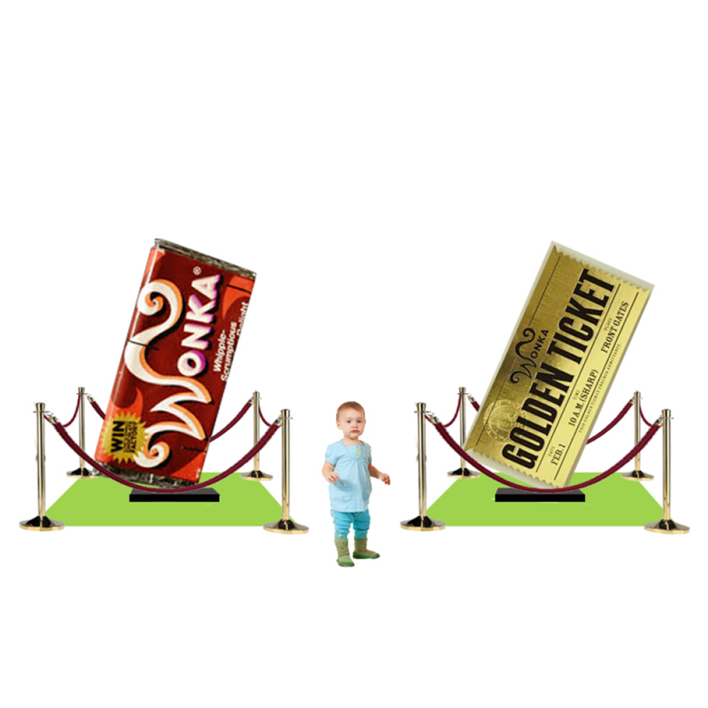 Tablette de chocolat Wonka Bar dans Charlie et la chocolaterie