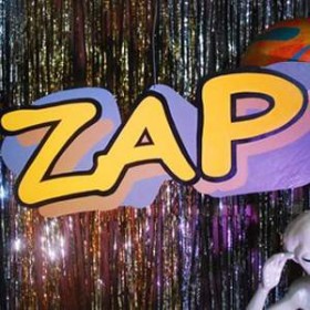 Texte bande-dessinée "ZAP" 38cm