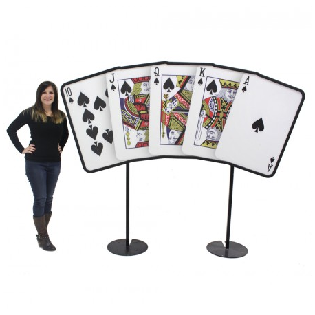 jeu de cartes géant