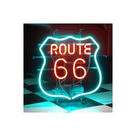 Néon "Route 66" 46cm