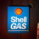 Panneau Station essence Shell