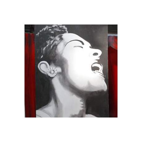 Panneau Billie Holiday