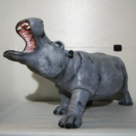 Hippopotame 100cm