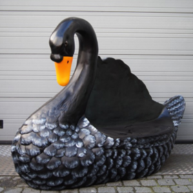 Banc Cygne noire 160cm