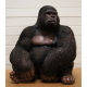 Petit gorille assis 75cm