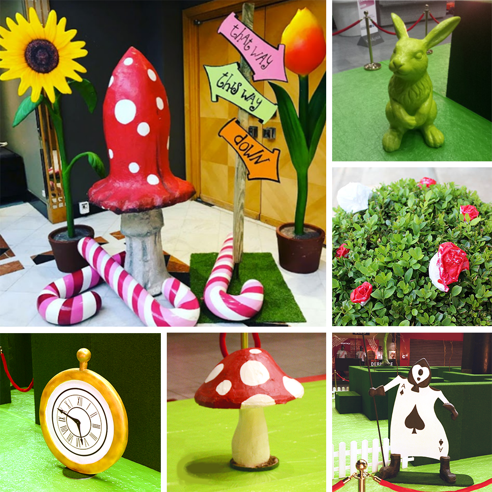 Decopack Alice Au Pays Des Merveilles
