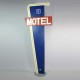 Panneau de signalisation "Motel" 296cm