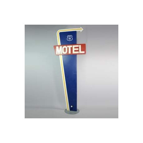 Panneau de signalisation "Motel" 296cm