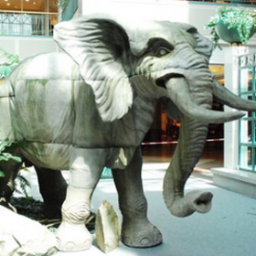 Eléphant 280cm