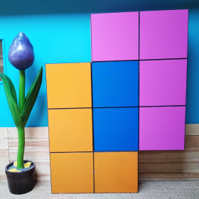 Lot de 3 Blocs Tetris XXL