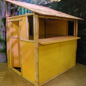 Cabane en bambou 257cm