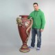 Vase avec dragon 140cm
