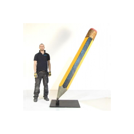 Crayon gris 240cm