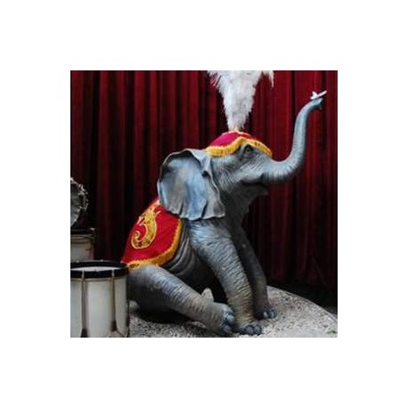 Eléphant de cirque 145cm