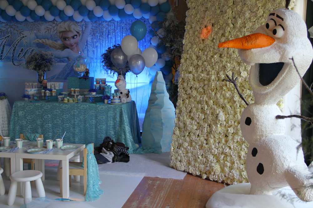 organisation d'anniversaire reine de neiges by enjoy evenements